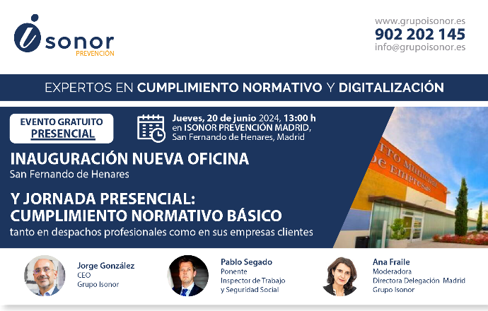 Inauguración nueva oficina y Jornada presencial: Cumplimiento normativo básico